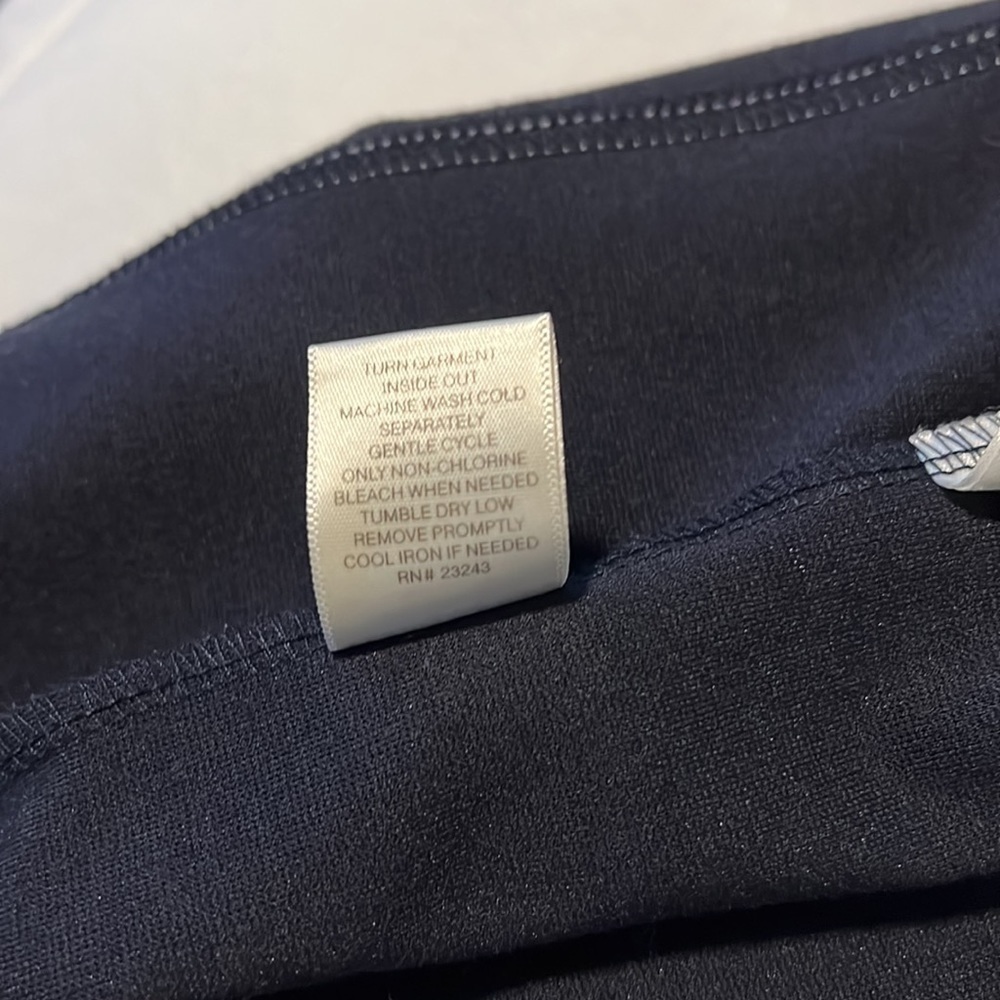 New York & Company - navy blue dress- size XS (fits like a small) - Picture 5 of 5